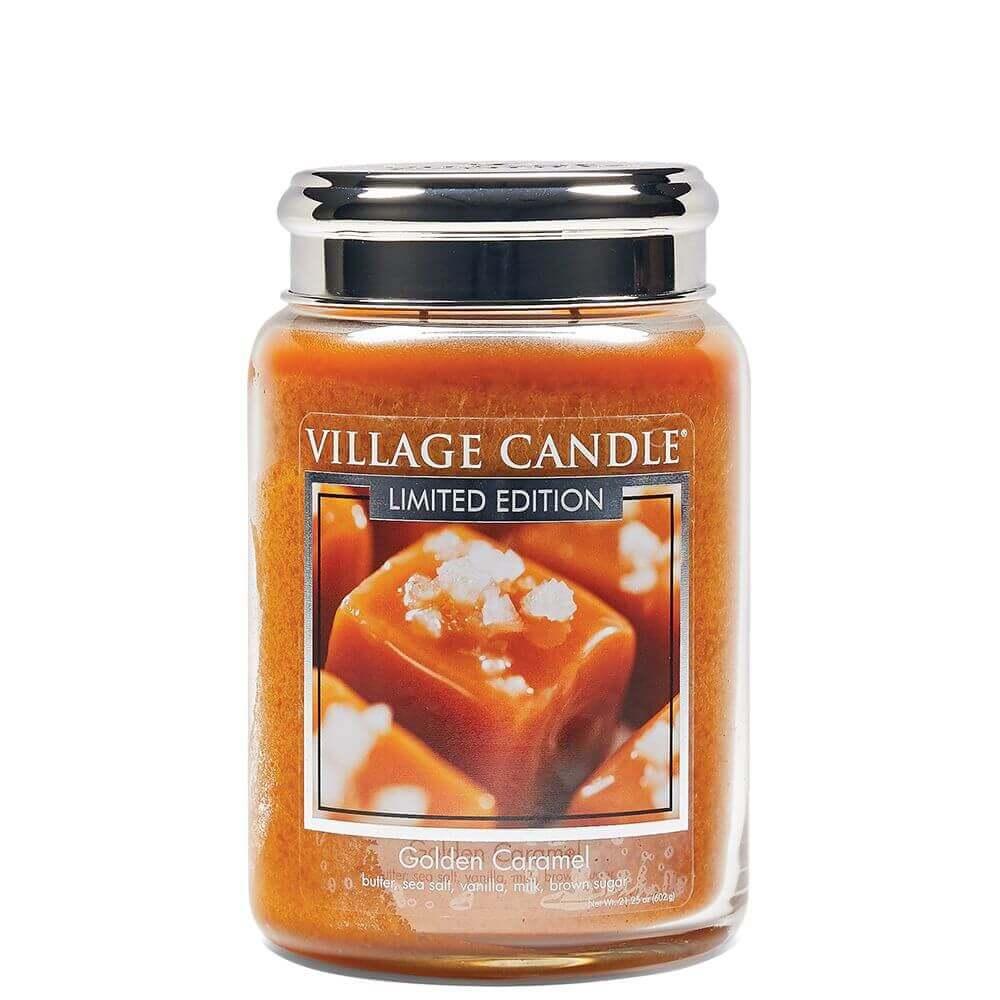 Village Candle Dome 602g - Golden Caramel